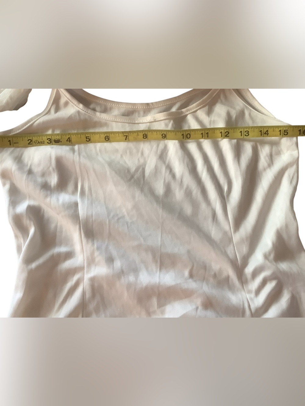 Ecole White Embroidered Lace Dress Attached Slip Boho Size Medium - Picture 11 of 11